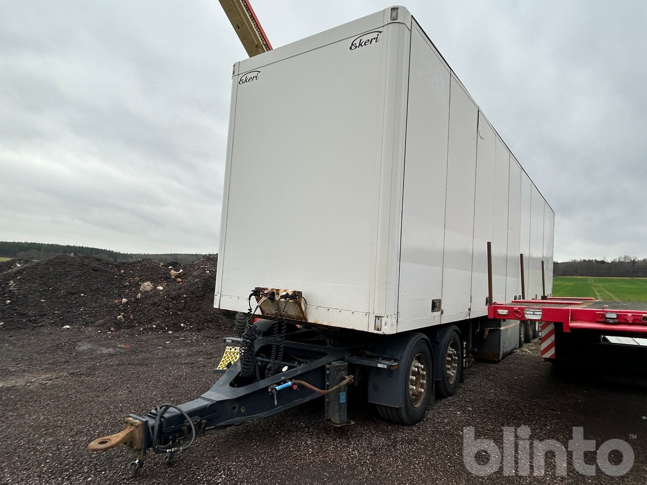 Ekeri/Krone - Полуприцеп-фургон, Прицеп подкатная тележка: фото 5 Ekeri/Krone - Полуприцеп-фургон, Прицеп подкатная тележка: фото 5