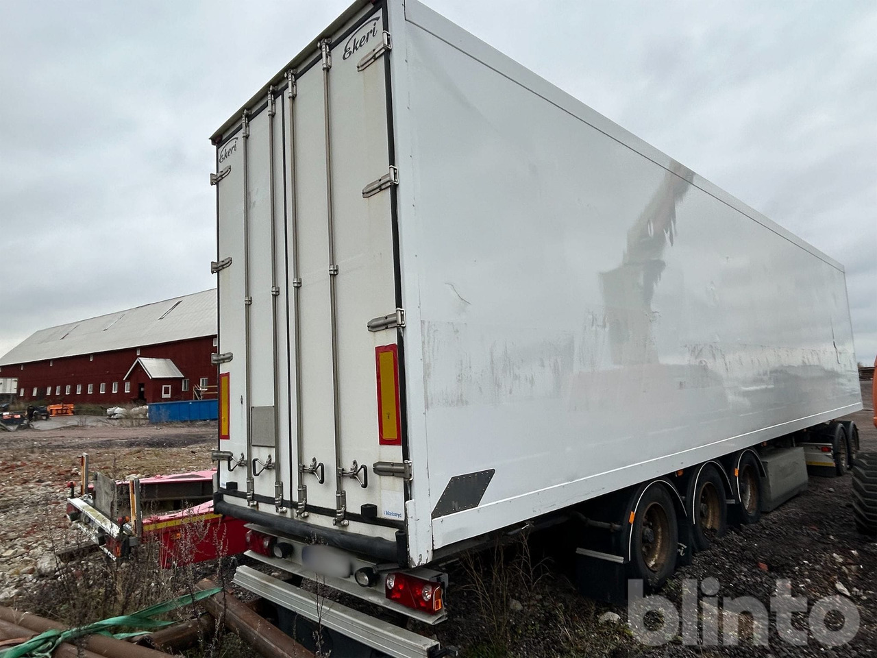 Ekeri/Krone - Полуприцеп-фургон, Прицеп подкатная тележка: фото 2 Ekeri/Krone - Полуприцеп-фургон, Прицеп подкатная тележка: фото 2