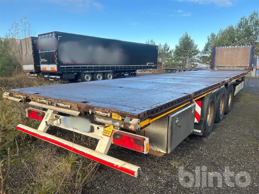 Krone SD (2014) - Полуприцеп бортовой/ Платформа: фото 3 Krone SD (2014) - Полуприцеп бортовой/ Платформа: фото 3