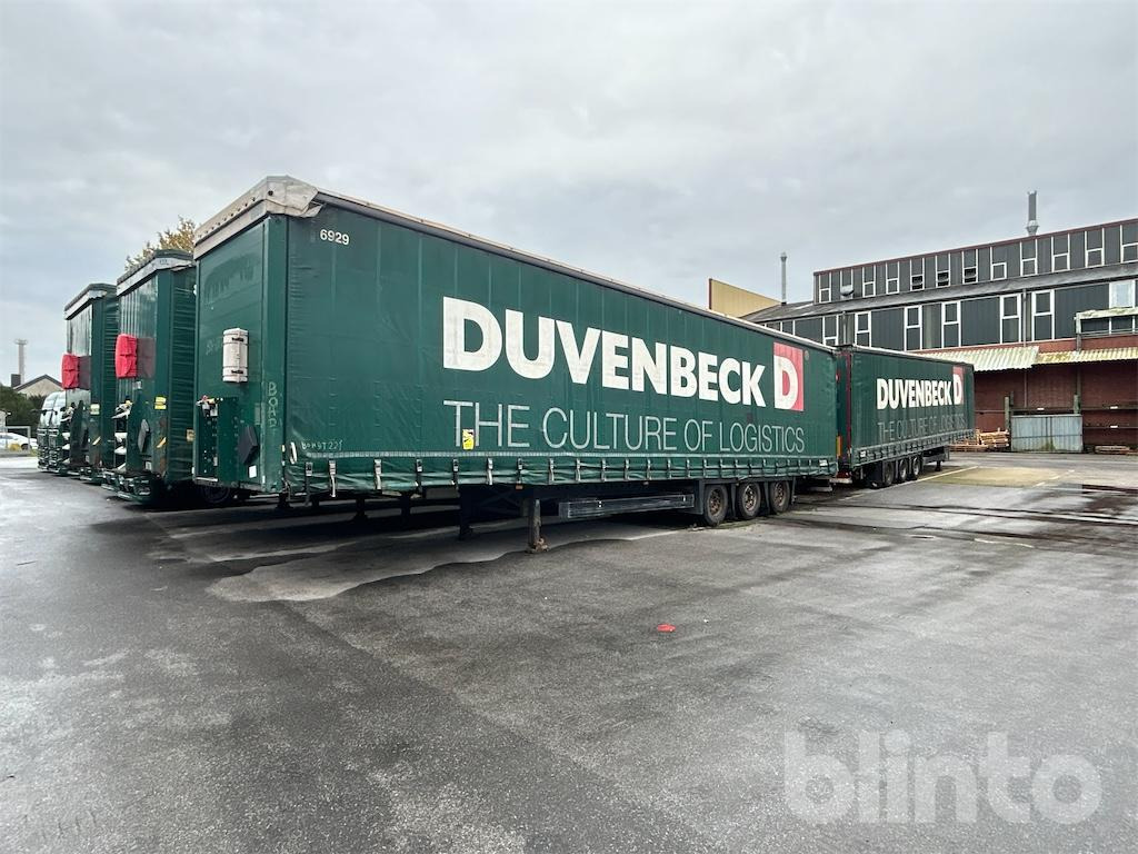 Krone SD / Schmitz Cargobull - Тентованный полуприцеп: фото 1 Krone SD / Schmitz Cargobull - Тентованный полуприцеп: фото 1