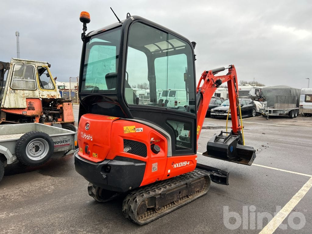 Kubota KX019-4 - 2 redskap - Мини-экскаватор: фото 5 Kubota KX019-4 - 2 redskap - Мини-экскаватор: фото 5