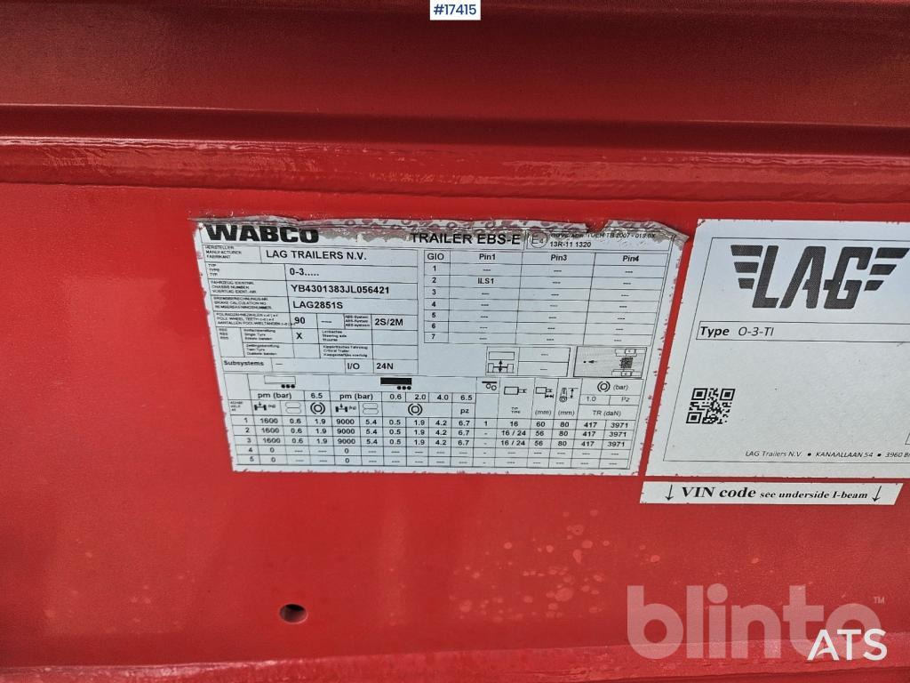 Lag 0-3-TI (2018) - Полуприцеп цистерна для сыпучих грузов: фото 5 Lag 0-3-TI (2018) - Полуприцеп цистерна для сыпучих грузов: фото 5