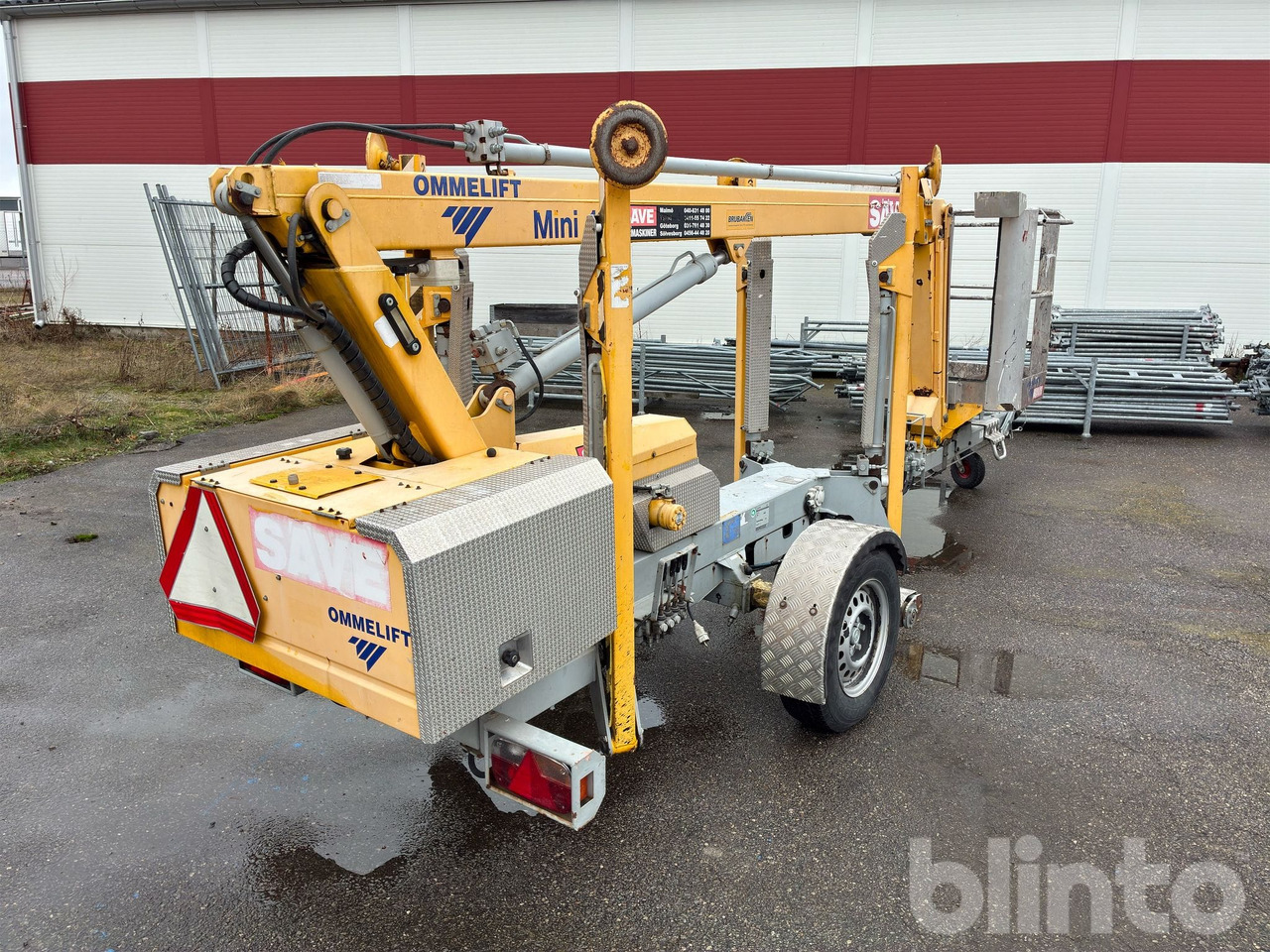 Ommelift Mini 12 EJ - Прицепной подъемник: фото 5 Ommelift Mini 12 EJ - Прицепной подъемник: фото 5