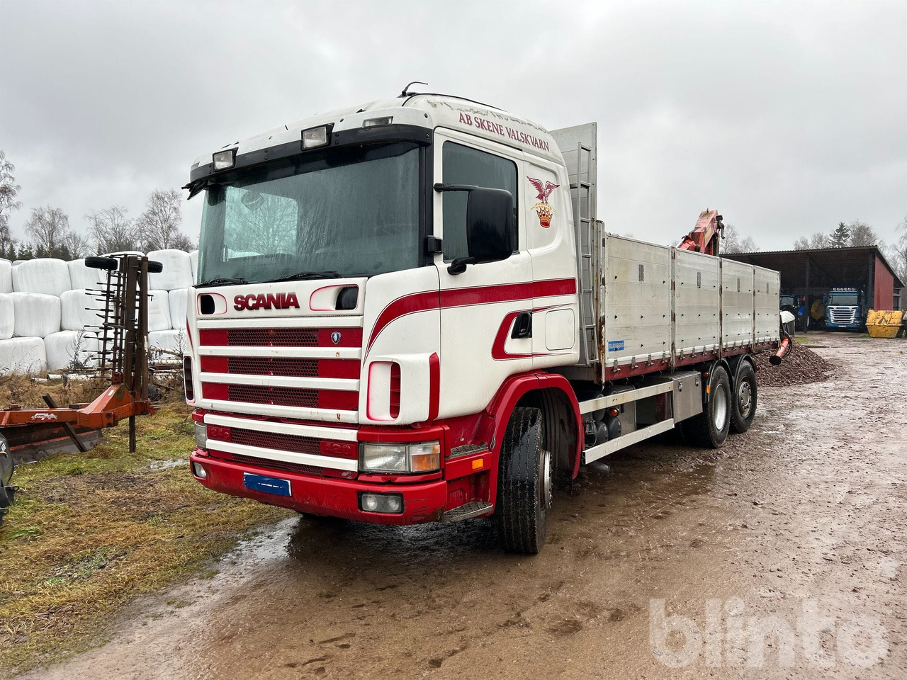 SCANIA R124GB 6X2 4NA420 - Самосвал, Автоманипулятор: фото 1 SCANIA R124GB 6X2 4NA420 - Самосвал, Автоманипулятор: фото 1