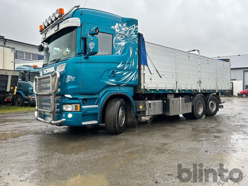SCANIA R730LB6X2*4HNB - Грузовик бортовой/ Платформа: фото 1 SCANIA R730LB6X2*4HNB - Грузовик бортовой/ Платформа: фото 1