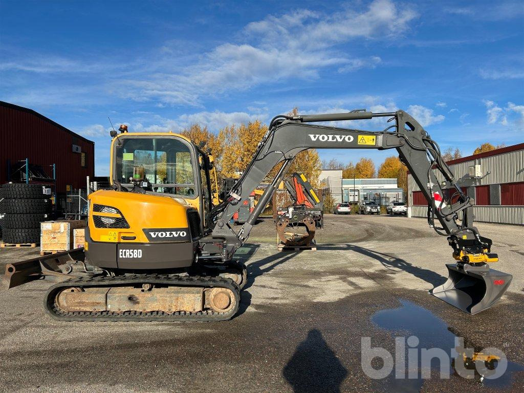 Volvo ECR58D - Гусеничный экскаватор: фото 2 Volvo ECR58D - Гусеничный экскаватор: фото 2