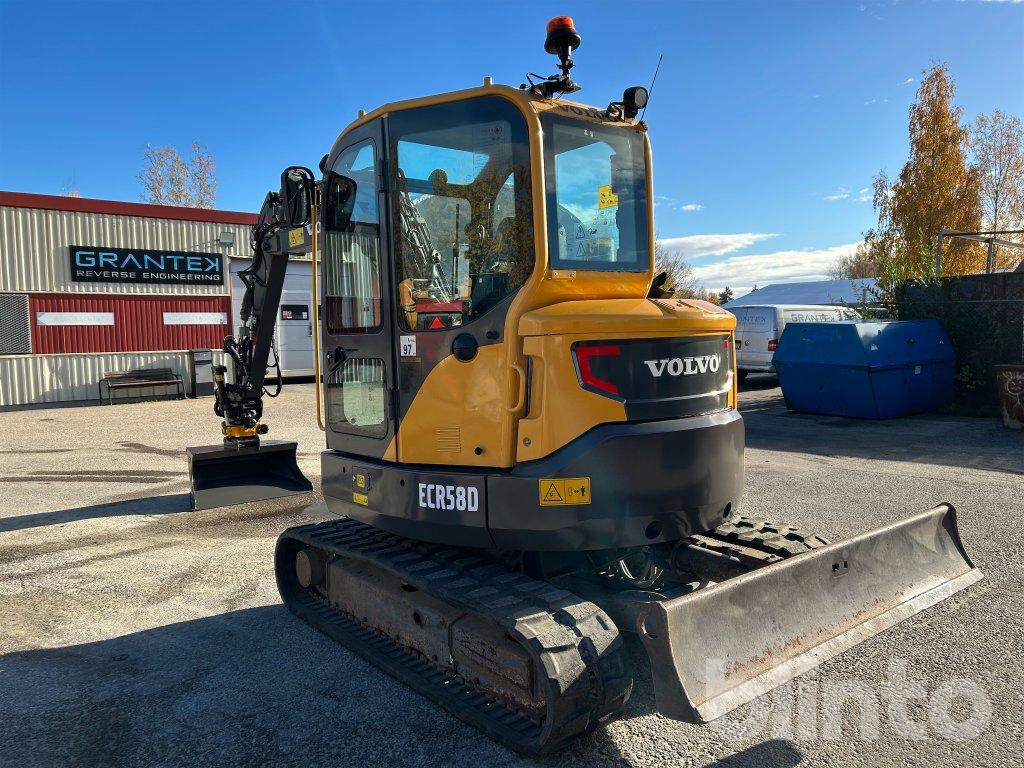 Volvo ECR58D - Гусеничный экскаватор: фото 5 Volvo ECR58D - Гусеничный экскаватор: фото 5
