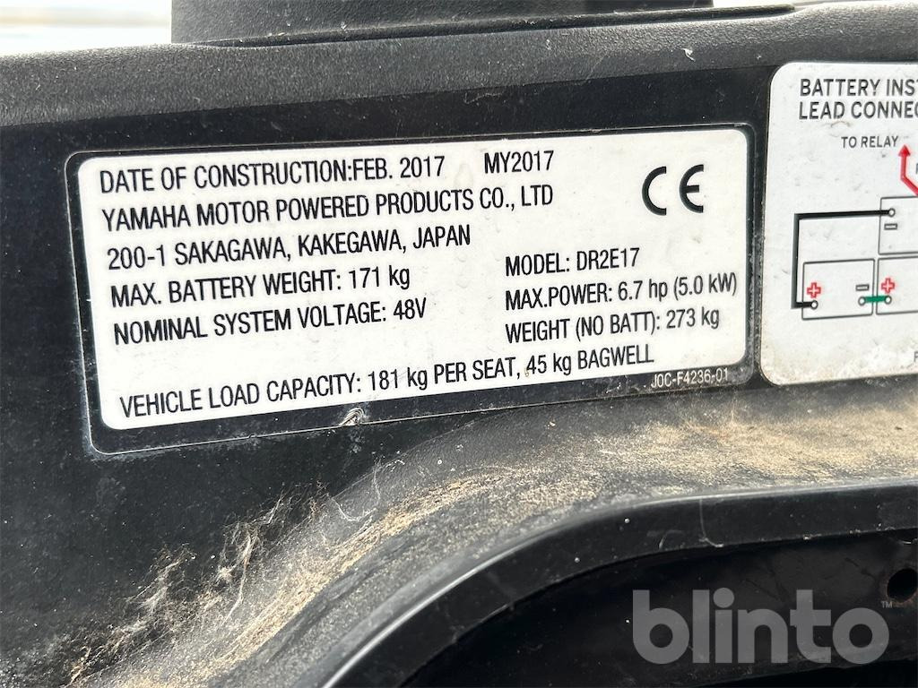 Yamaha Drive 2 E17 (2017) - Гольф-кар: фото 5 Yamaha Drive 2 E17 (2017) - Гольф-кар: фото 5