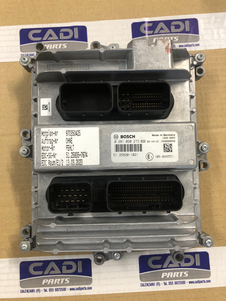 CENTRALINA EDC NUOVA - RIF. BOSCH 0281020273 - RIF. MAN 51258357674 - Блок управления: фото 1 CENTRALINA EDC NUOVA - RIF. BOSCH 0281020273 - RIF. MAN 51258357674 - Блок управления: фото 1