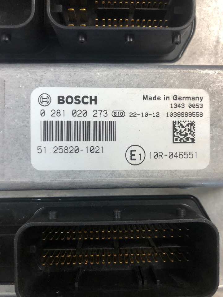 CENTRALINA EDC NUOVA - RIF. BOSCH 0281020273 - RIF. MAN 51258357674 - Блок управления: фото 2 CENTRALINA EDC NUOVA - RIF. BOSCH 0281020273 - RIF. MAN 51258357674 - Блок управления: фото 2