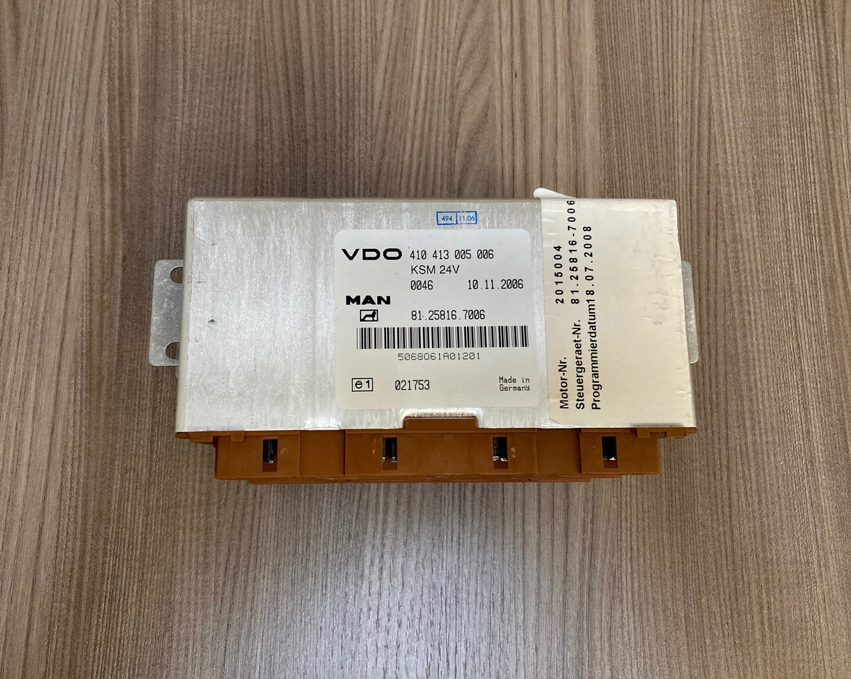 CENTRALINA KSM - MAN 81258167006 / 81258167010 - VDO 410 413 005 006 - Блок управления: фото 1 CENTRALINA KSM - MAN 81258167006 / 81258167010 - VDO 410 413 005 006 - Блок управления: фото 1