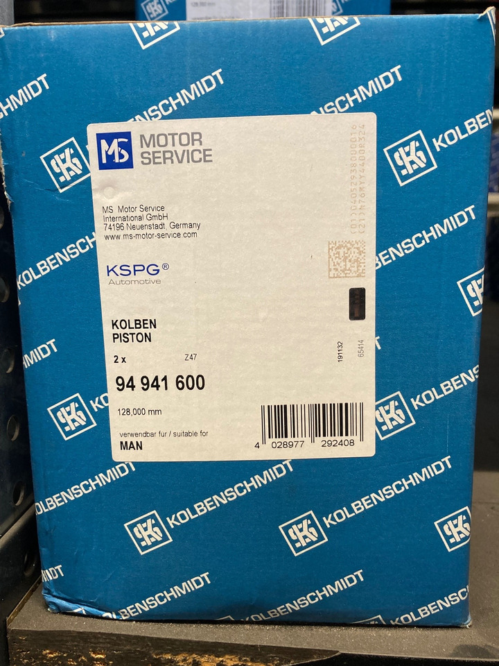 PISTONE KS 94941600 - Поршень/ Кольцо/ Втулка: фото 1 PISTONE KS 94941600 - Поршень/ Кольцо/ Втулка: фото 1