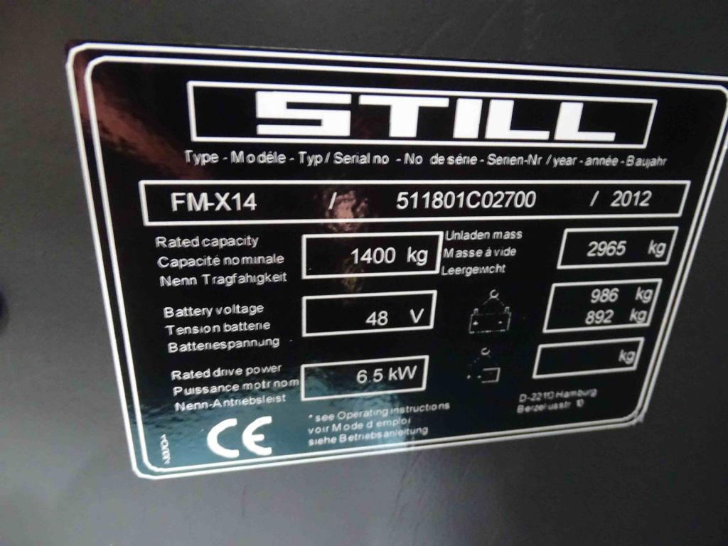 Ричтрак Still FM-X14W/BRONZE: фото 10