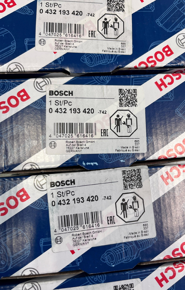 BOSCH Mercedes Benz 0432193420 - Распределитель впрыска: фото 5 BOSCH Mercedes Benz 0432193420 - Распределитель впрыска: фото 5
