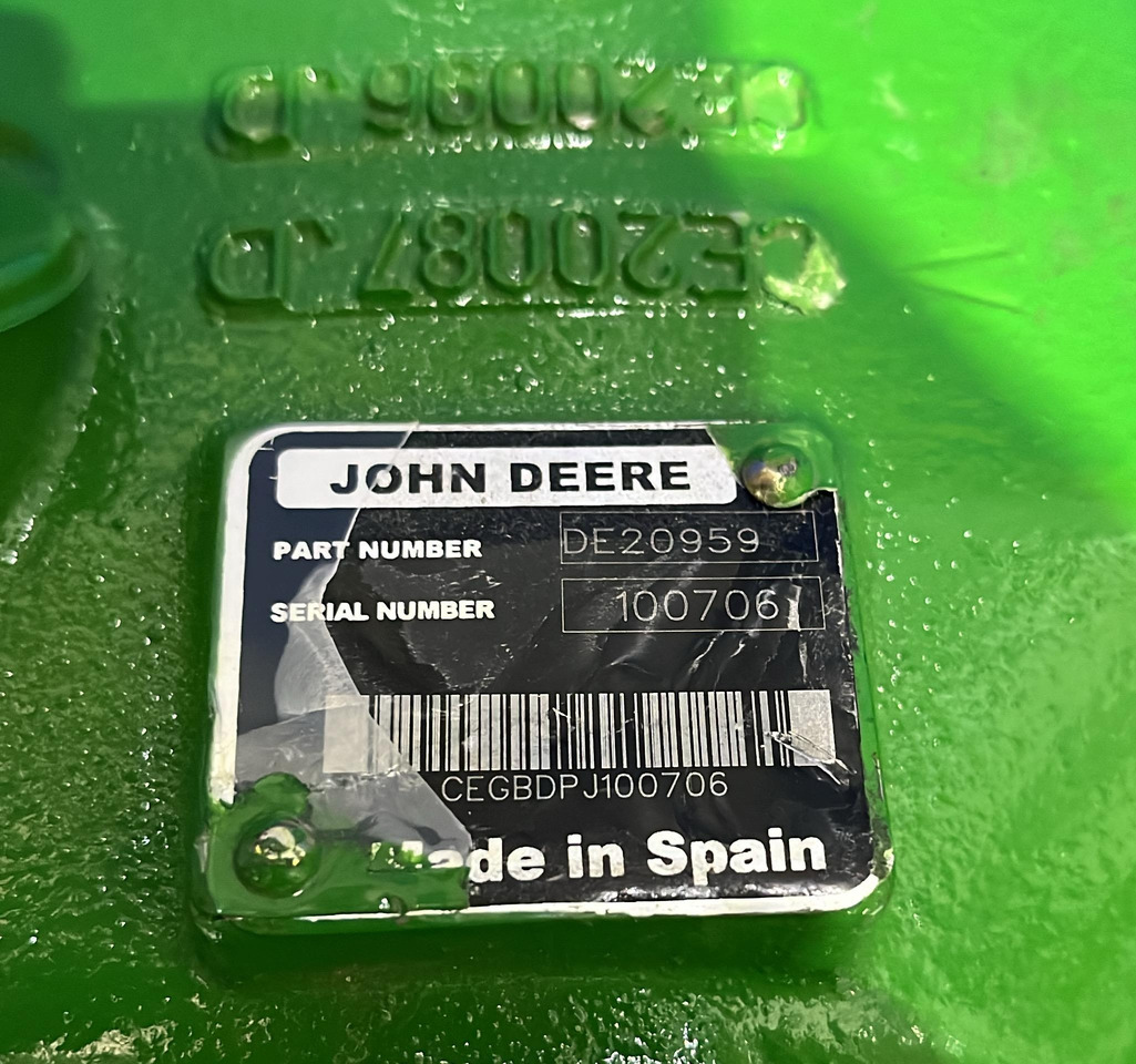 John Deere Gear case Differential DE20959 - Коробка передач и запчасти: фото 4 John Deere Gear case Differential DE20959 - Коробка передач и запчасти: фото 4