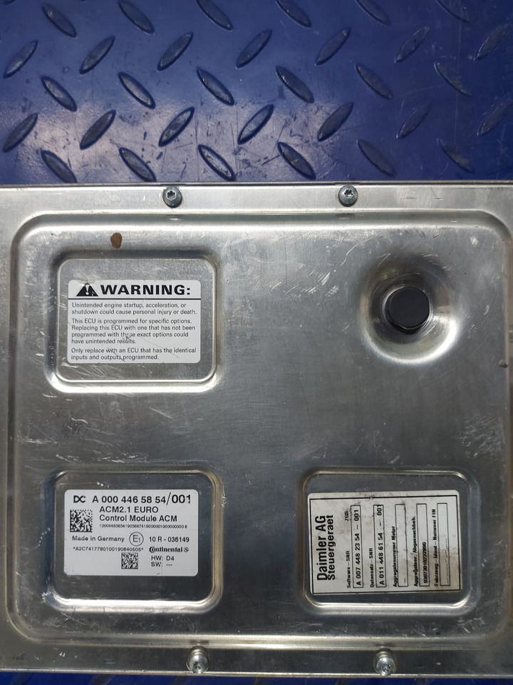 Mercedes Actros Atego ACM Euro 6 A0004465854 - Блок управления для Грузовиков: фото 1 Mercedes Actros Atego ACM Euro 6 A0004465854 - Блок управления для Грузовиков: фото 1
