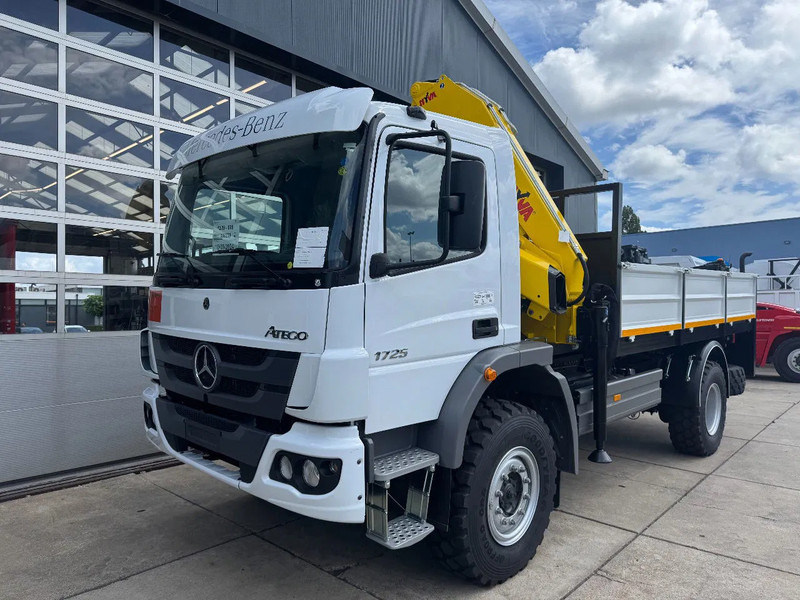 Mercedes-Benz Atego Atego 1725 4x4 Flatbed with Hyva HB120 Crane - Автоманипулятор: фото 3 Mercedes-Benz Atego Atego 1725 4x4 Flatbed with Hyva HB120 Crane - Автоманипулятор: фото 3