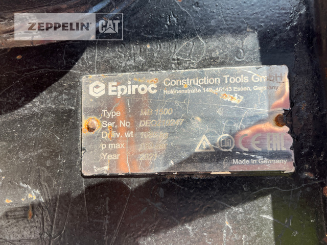 Atlas-Copco MB1500 Hydraulikhamm - Гидромолот для Строительной техники: фото 4 Atlas-Copco MB1500 Hydraulikhamm - Гидромолот для Строительной техники: фото 4