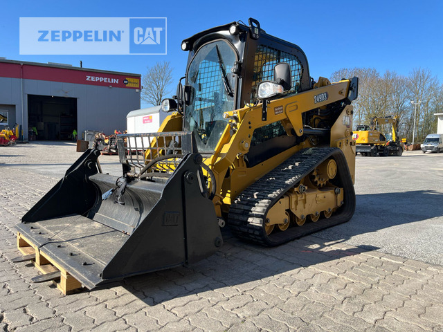 Cat 249D - Мини-погрузчик с бортовым поворотом: фото 4 Cat 249D - Мини-погрузчик с бортовым поворотом: фото 4