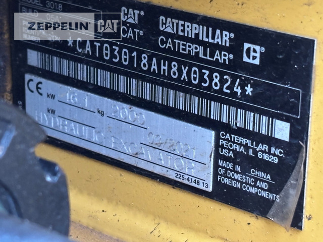 Cat 301.8-05A - Мини-экскаватор: фото 2 Cat 301.8-05A - Мини-экскаватор: фото 2