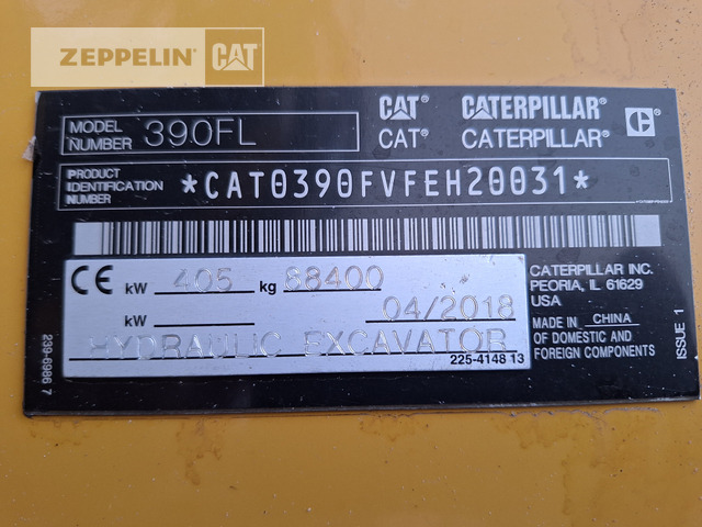 Гусеничный экскаватор Cat 390FL: фото 43