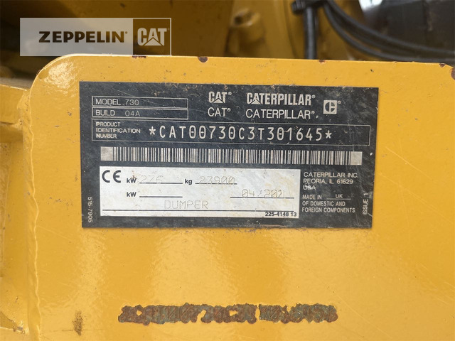 Cat 730-04A - Сочленённый самосвал: фото 2 Cat 730-04A - Сочленённый самосвал: фото 2