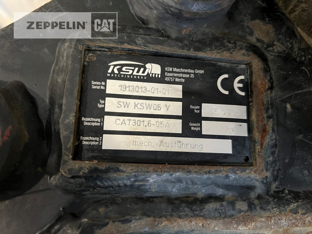 KSW Maschinenbau GmbH Schnellwechsler CW05 - Сцепное устройство для Строительной техники: фото 2 KSW Maschinenbau GmbH Schnellwechsler CW05 - Сцепное устройство для Строительной техники: фото 2