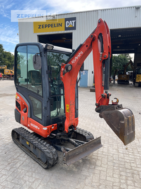 Kubota KX018-4 - Мини-экскаватор: фото 1 Kubota KX018-4 - Мини-экскаватор: фото 1