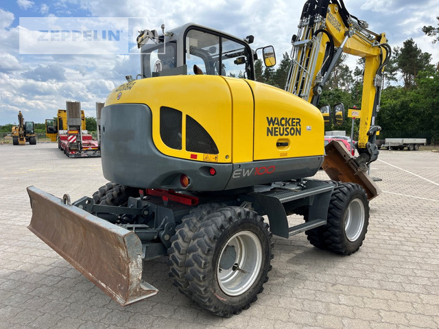 Wacker EW100 - Колёсный экскаватор: фото 3 Wacker EW100 - Колёсный экскаватор: фото 3