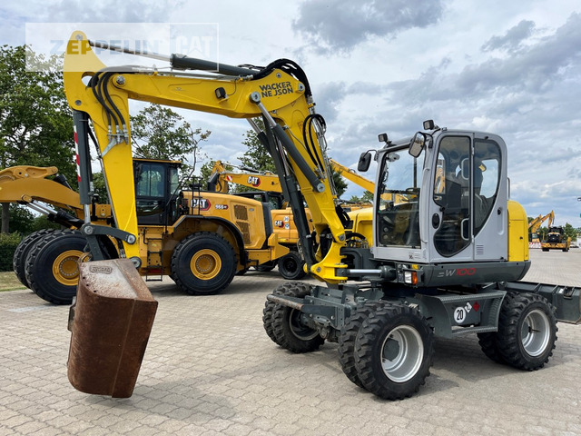 Wacker EW100 - Колёсный экскаватор: фото 1 Wacker EW100 - Колёсный экскаватор: фото 1