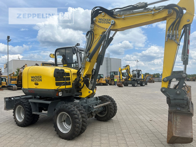 Wacker EW100 - Колёсный экскаватор: фото 4 Wacker EW100 - Колёсный экскаватор: фото 4