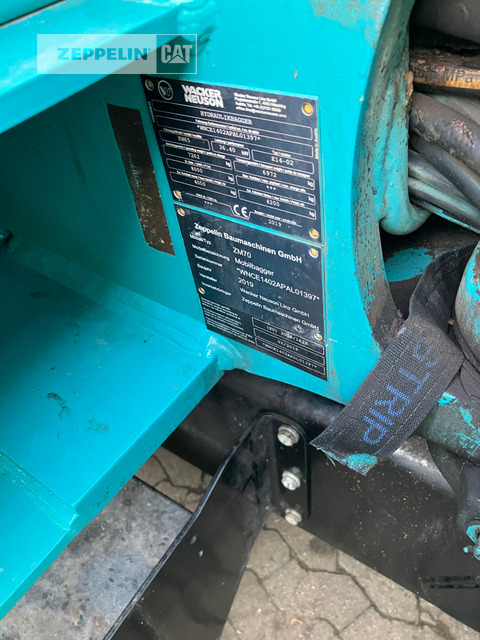 Wacker ZM70 - Колёсный экскаватор: фото 2 Wacker ZM70 - Колёсный экскаватор: фото 2