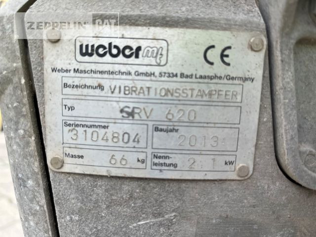 Weber SRV620 - Трамбовка: фото 2 Weber SRV620 - Трамбовка: фото 2