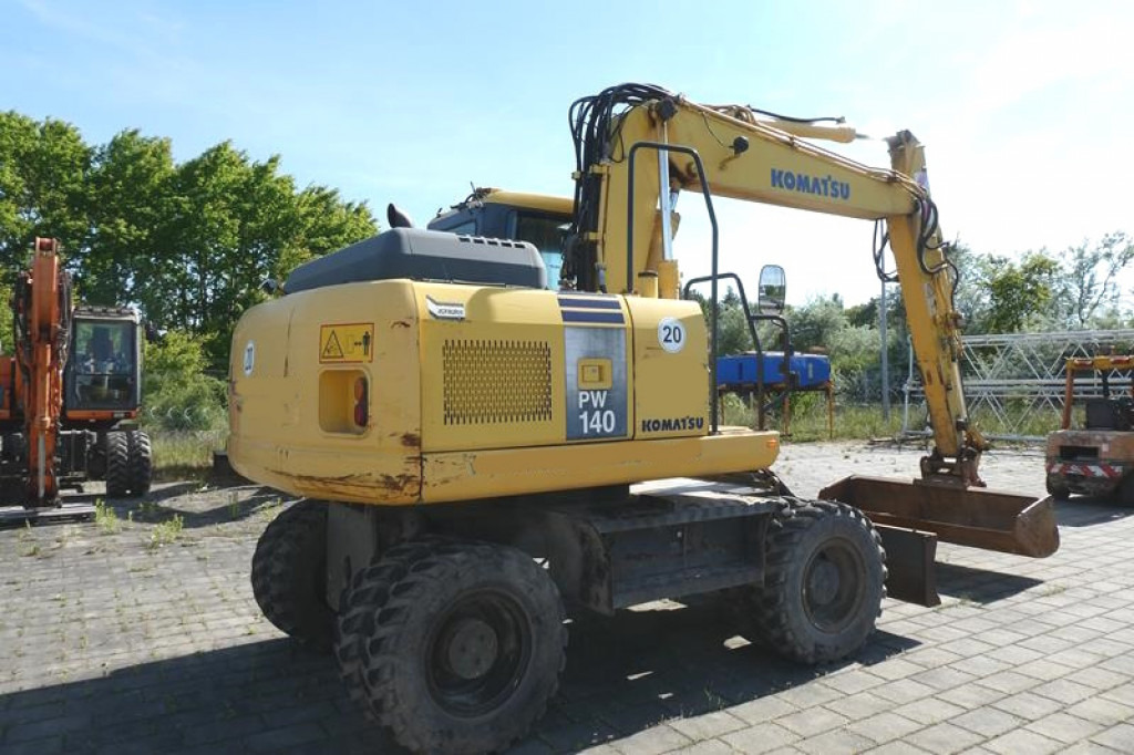 KOMATSU HANOMAG Mobilbagger PW140-7 Mobilbagger в лизинг KOMATSU HANOMAG Mobilbagger PW140-7 Mobilbagger: фото 9