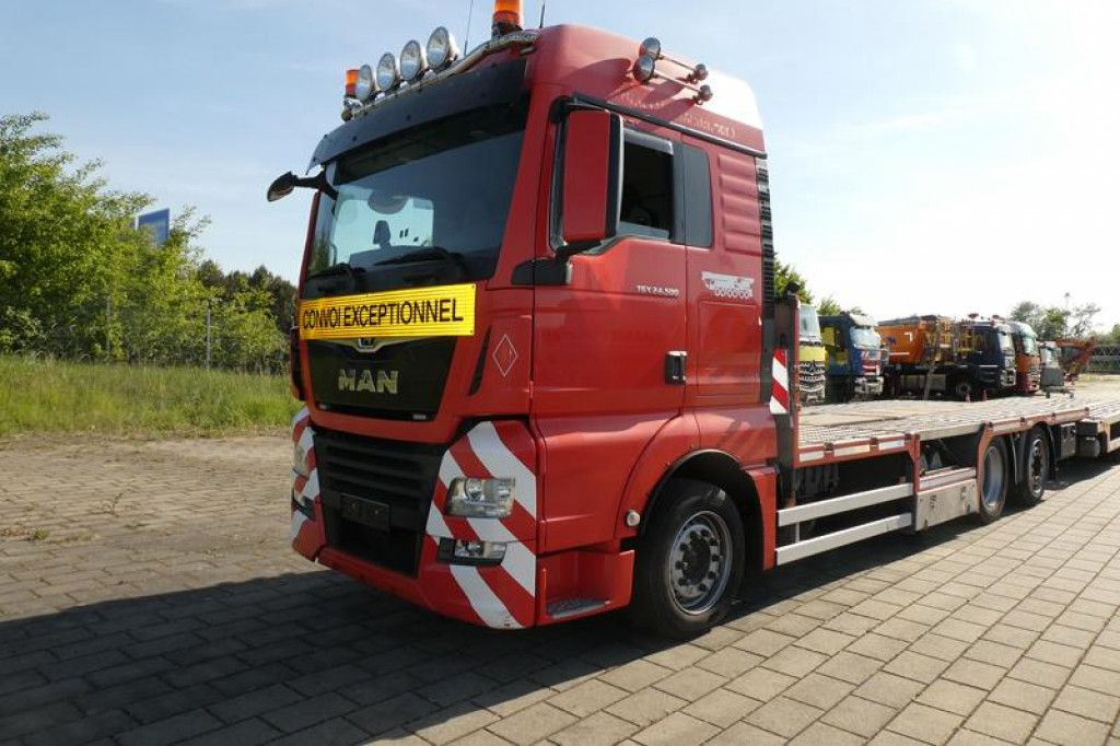 MAN TG-X 24.500 6x2-4 LL-U Pritsche Maschinentranspo - Грузовик бортовой/ Платформа: фото 3 MAN TG-X 24.500 6x2-4 LL-U Pritsche Maschinentranspo - Грузовик бортовой/ Платформа: фото 3