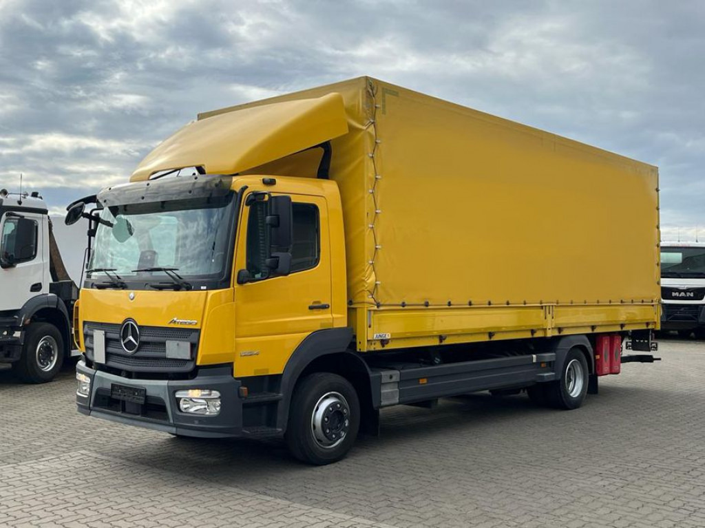 MERCEDES-BENZ Atego 1224 L  Pritsche LBW - Тентованный грузовик: фото 1 MERCEDES-BENZ Atego 1224 L  Pritsche LBW - Тентованный грузовик: фото 1