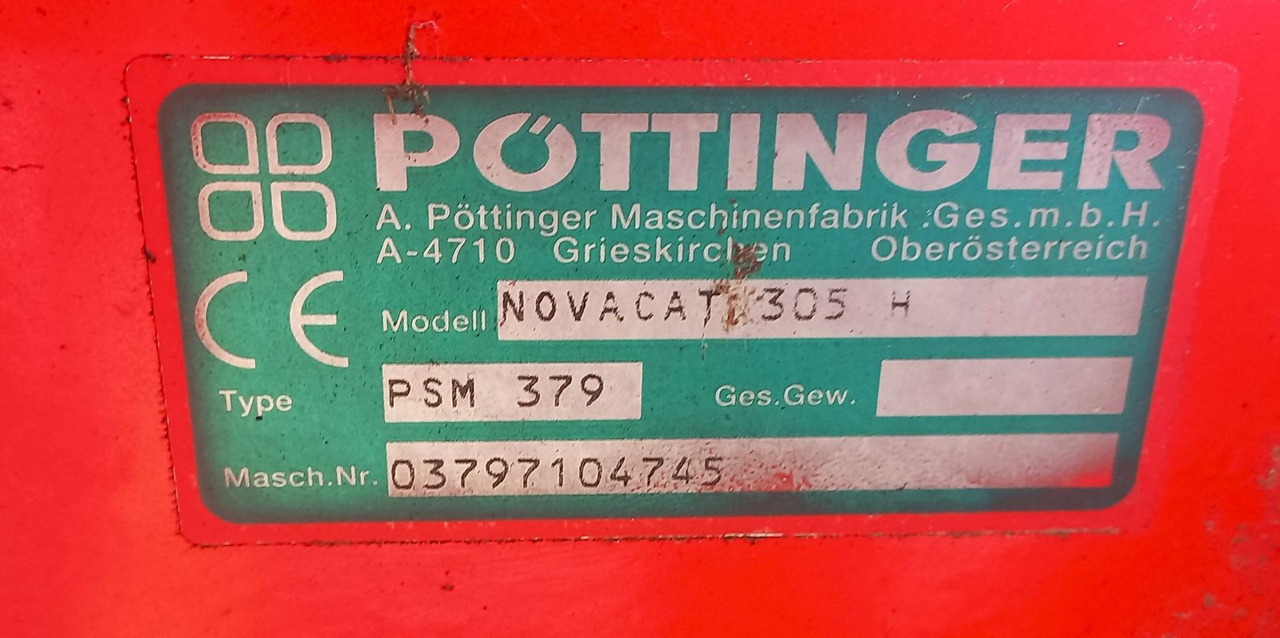 Косилка Pöttinger NOVA CAT 305 H: фото 7