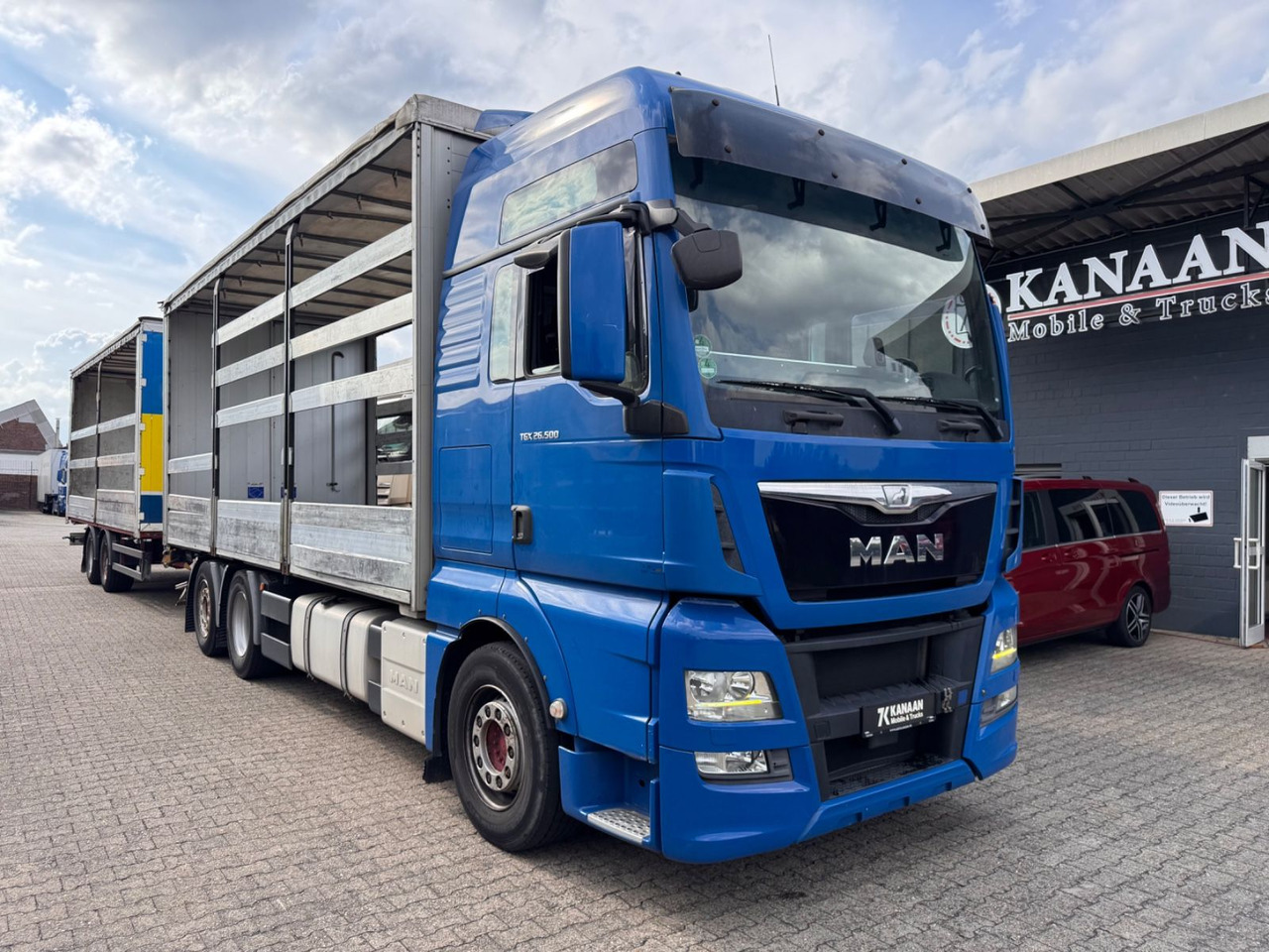MAN 26.500 TGX+Anh LBW Euro6 Lift/Lenkachse - Тентованный грузовик: фото 3 MAN 26.500 TGX+Anh LBW Euro6 Lift/Lenkachse - Тентованный грузовик: фото 3