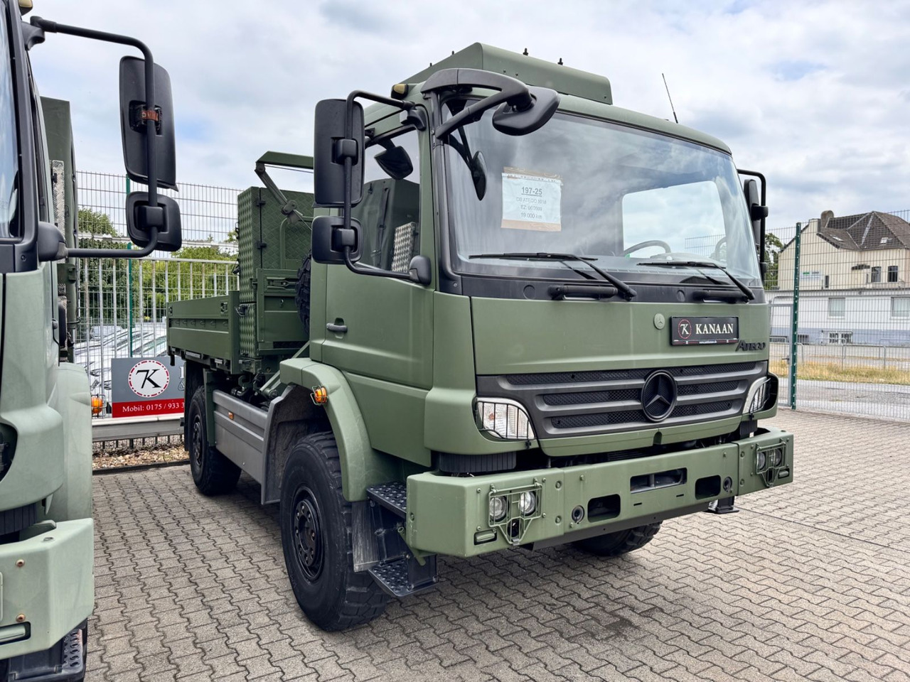 Mercedes-Benz 1018 Atego 4x4 Allrad Miltär Camper - Малотоннажный бортовой грузовик: фото 1 Mercedes-Benz 1018 Atego 4x4 Allrad Miltär Camper - Малотоннажный бортовой грузовик: фото 1