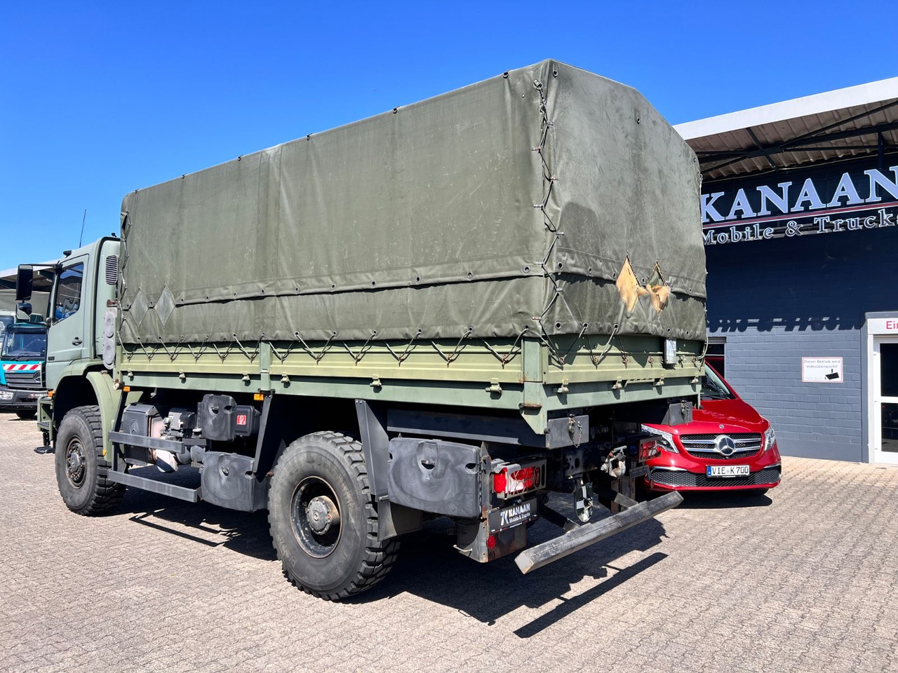 Mercedes-Benz 1829 A Axor 4x4 EX- 31 TKM Camper Expedi - Тентованный грузовик: фото 4 Mercedes-Benz 1829 A Axor 4x4 EX- 31 TKM Camper Expedi - Тентованный грузовик: фото 4