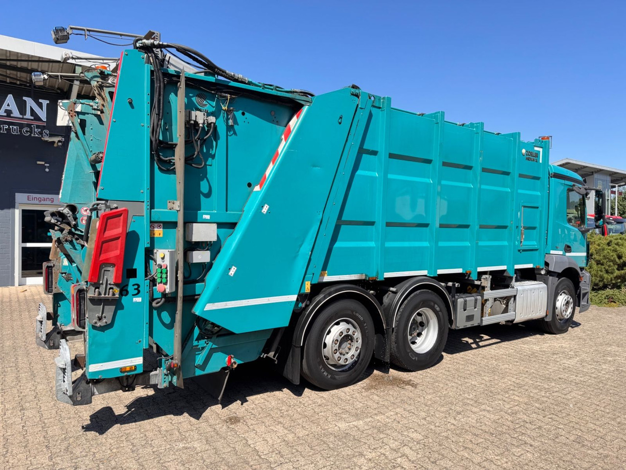 Mercedes-Benz 2533 Antos Müllwagen Zöller ATM bei 90Tkm - Мусоровоз: фото 3 Mercedes-Benz 2533 Antos Müllwagen Zöller ATM bei 90Tkm - Мусоровоз: фото 3