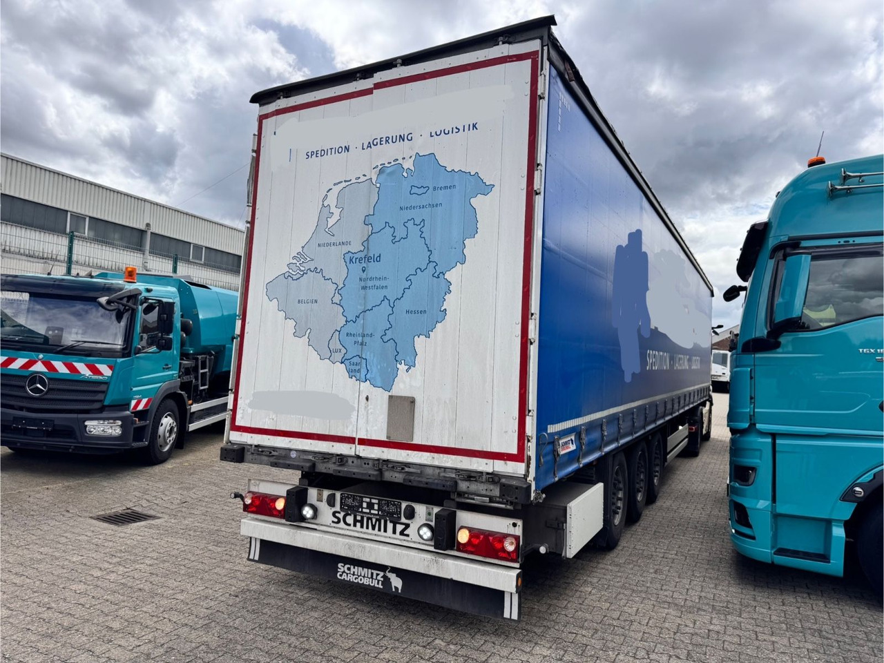 Schmitz Cargobull SCS 24/L-13.62 E B Curtainsider Unfall - Тентованный полуприцеп: фото 2 Schmitz Cargobull SCS 24/L-13.62 E B Curtainsider Unfall - Тентованный полуприцеп: фото 2