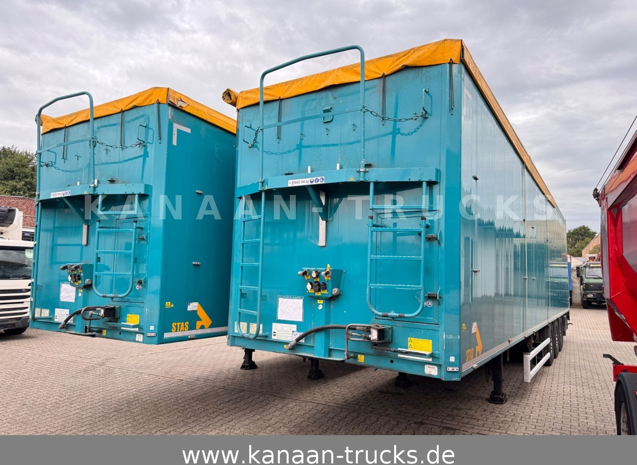Stas S 300 ZX Walkingfloor Schubboden 2 x Vorhanden - Полуприцеп с подвижным полом: фото 3 Stas S 300 ZX Walkingfloor Schubboden 2 x Vorhanden - Полуприцеп с подвижным полом: фото 3
