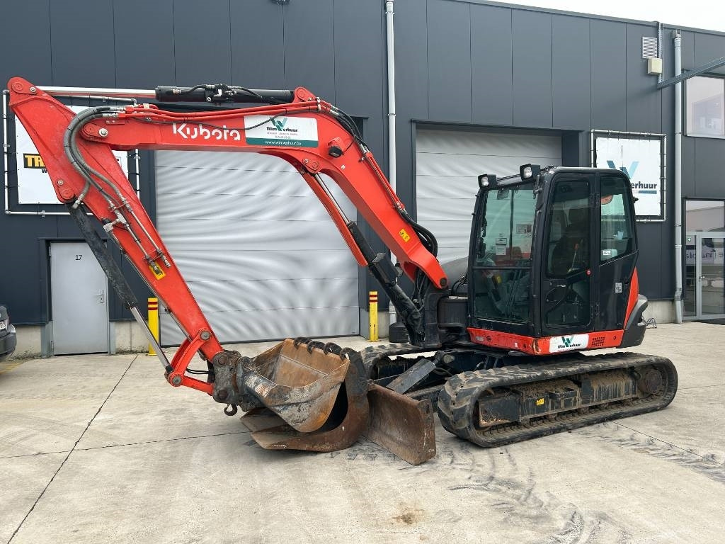 Kubota KX 080-4 - Мини-экскаватор: фото 1 Kubota KX 080-4 - Мини-экскаватор: фото 1