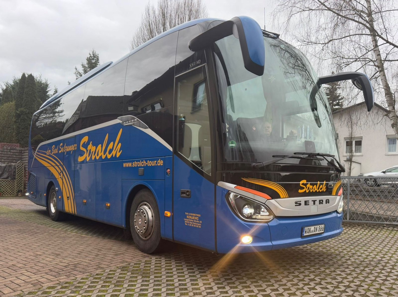 Setra S 511 HD (Küche*WC*DE-Bus*260.tKm) - Туристический автобус: фото 1 Setra S 511 HD (Küche*WC*DE-Bus*260.tKm) - Туристический автобус: фото 1