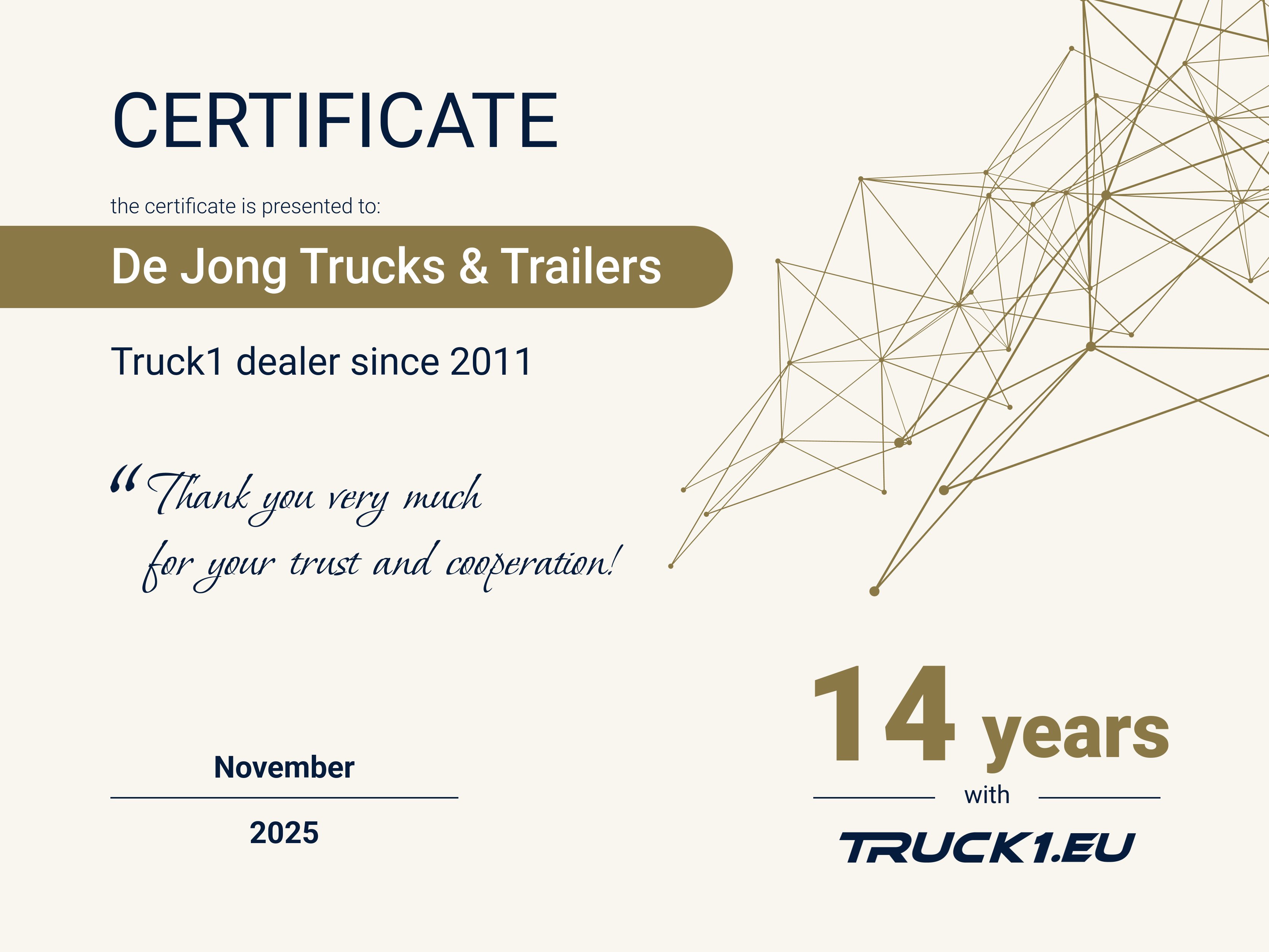 certificate certificate