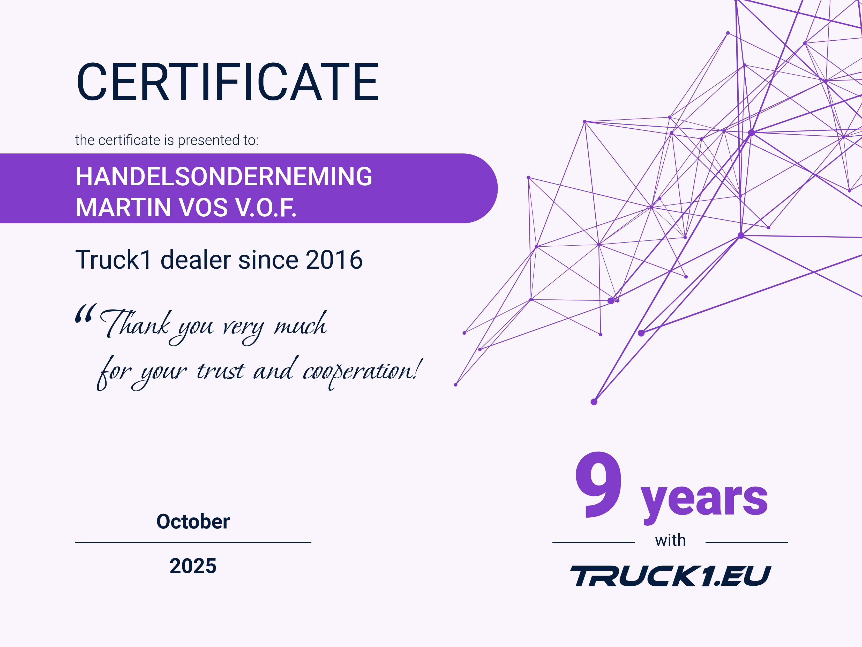 certificate certificate